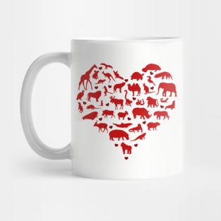 For the love of animals Mug